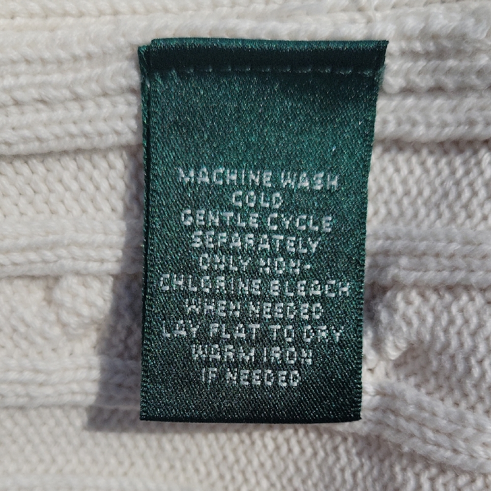 Ralph Lauren Cable-Knit Zip Turtleneck Sweater - Picture 7 of 7